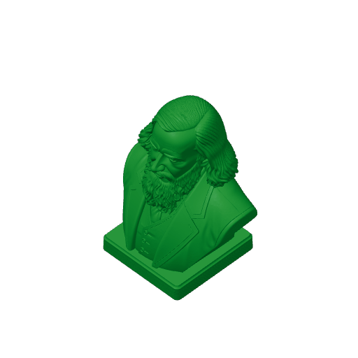 Dmitri Mendeleev Bust.3mf