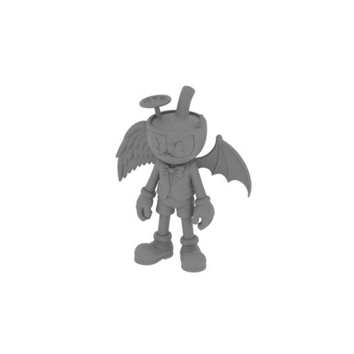 Angel and Demon - Cuphead Figurine.stl