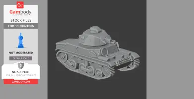 AMC 34 - Tank Model STL