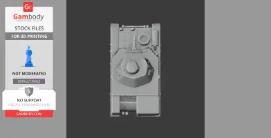 AMC 34 - Tank Model STL