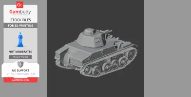 AMC 34 - Tank Model STL