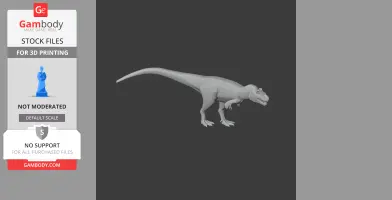 Nanuqsaurus - Prehistoric Animal STL