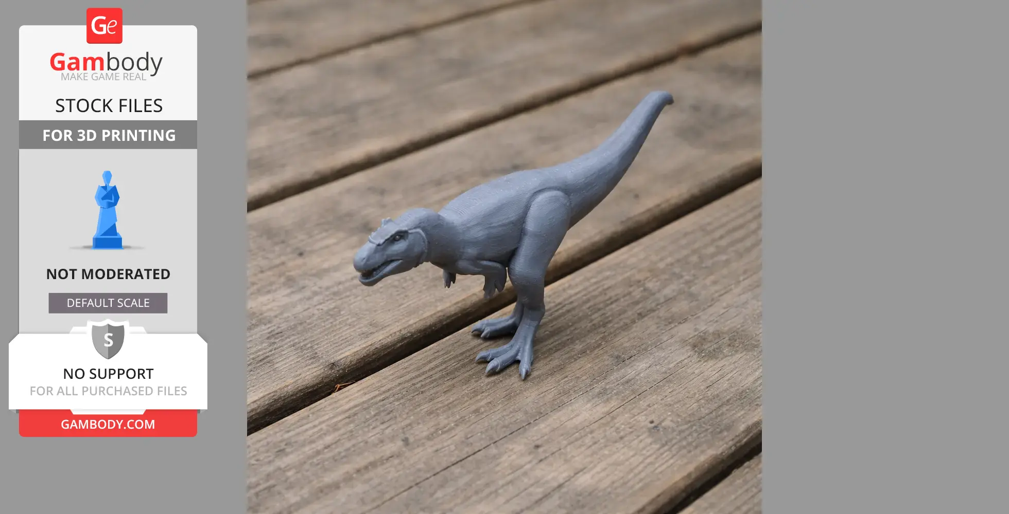Nanuqsaurus - Prehistoric Animal STL