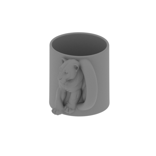 Panther Mug.stl