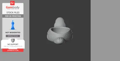 Parrot Bowl - Animal Wall Hook STL