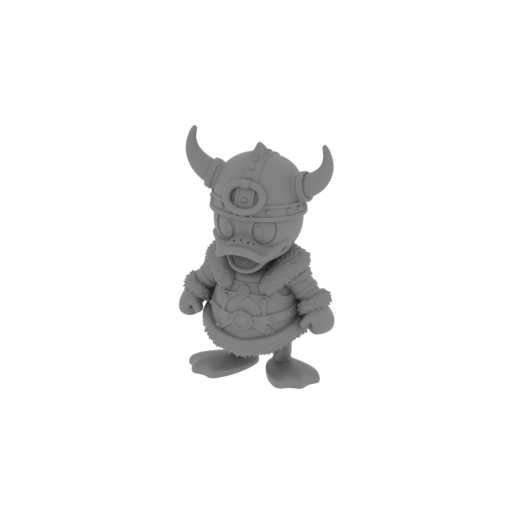Donald Duck Viking Ring Figure.stl
