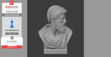 Epictetus Bust - Historical Warrior STL