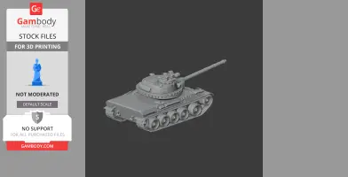 AMX-30 tank - Tank Model STL