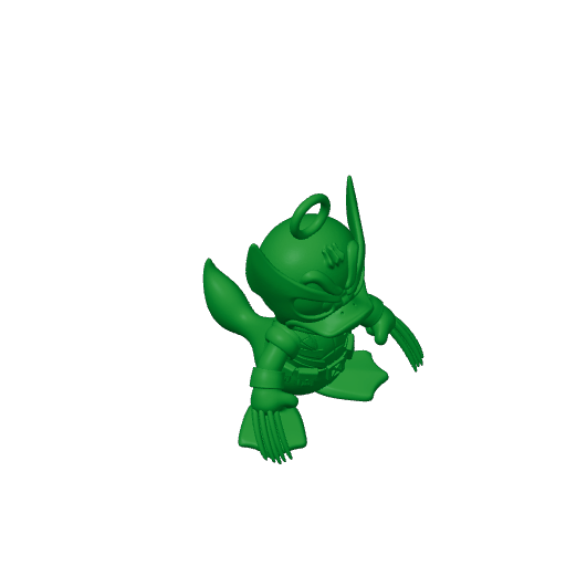 Donald Duck Wolverine Ring Figure.3mf