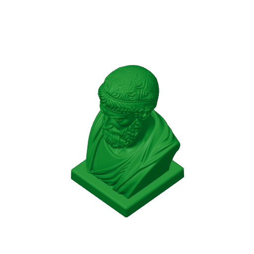 Epicurus Bust.3mf