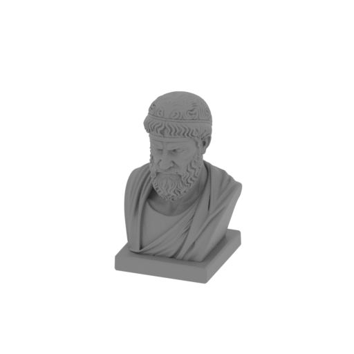 Epicurus Bust.stl