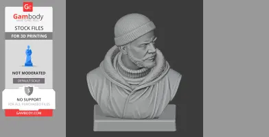 Ernest Shackleton Bust - Historical Warrior STL