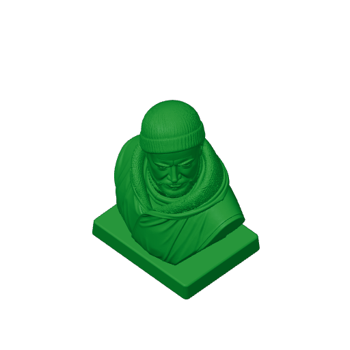Ernest Shackleton Bust.3mf