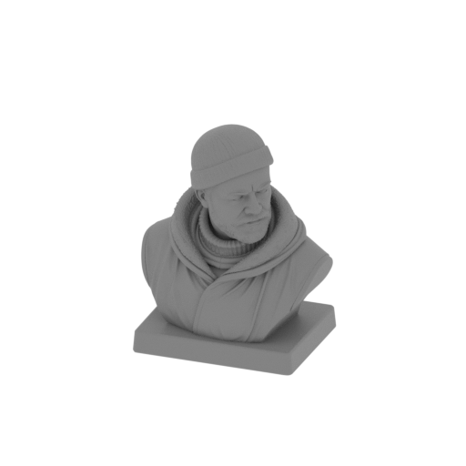 Ernest Shackleton Bust.stl