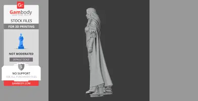 Arca Ladonna - Vampire Survivors - Character Figure STL