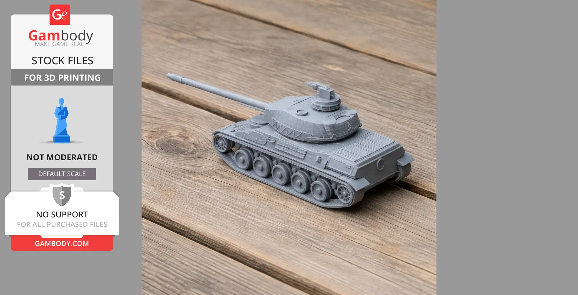 AMX-32 - Tank Model STL