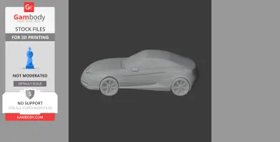 Alfa Romeo Bella - Scale Vehicle STL