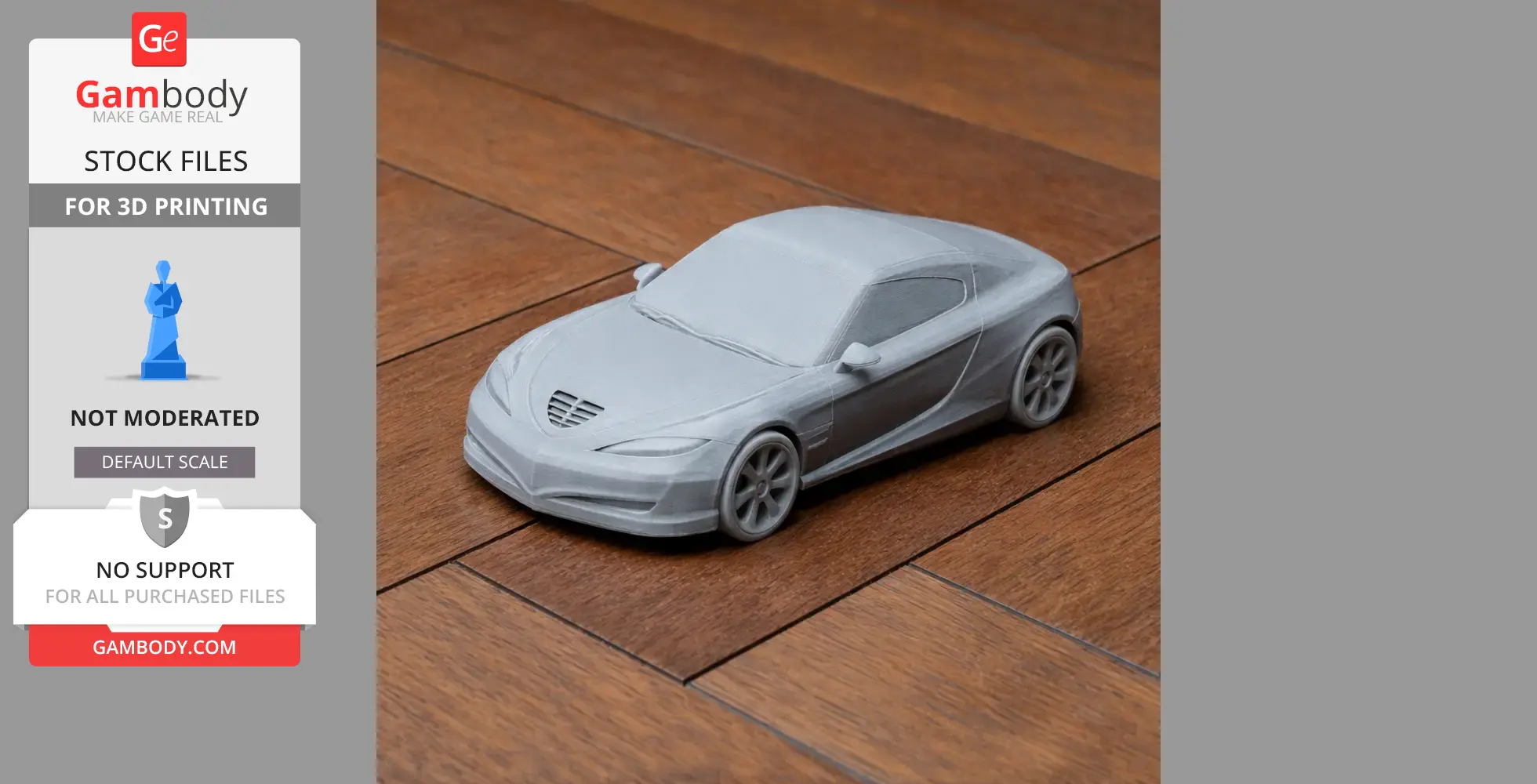 Alfa Romeo Bella - Scale Vehicle STL