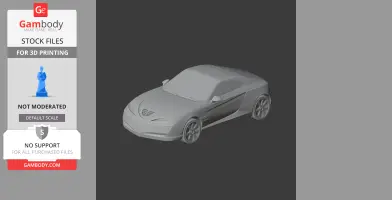 Alfa Romeo Bella - Scale Vehicle STL