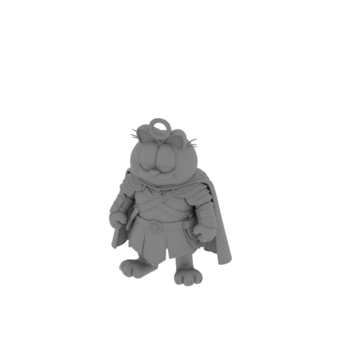 Garfield Aragorn Ring Figure.stl