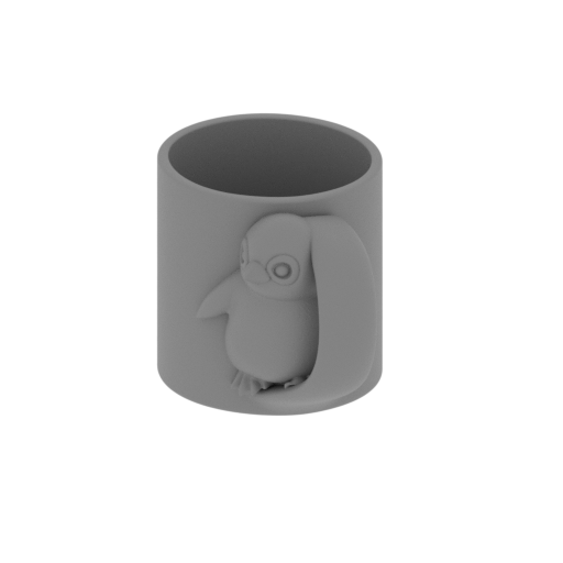 Penguin Mug.stl