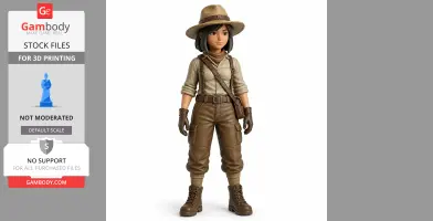 Archaeologist - Terraria Figurine - Character Figure STL
