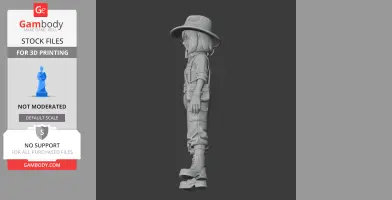Archaeologist - Terraria Figurine - Character Figure STL