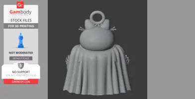 Garfield Batman Ring Figure - Mashup Figure STL