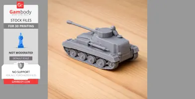 Archer (tank destroyer) - Tank Model STL