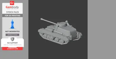 Archer (tank destroyer) - Tank Model STL