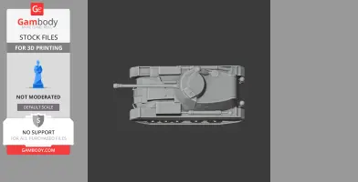 Archer (tank destroyer) - Tank Model STL