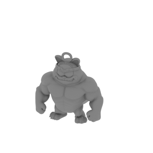 Garfield Beast Ring Figure.stl