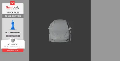 Alfa Romeo Brera - Scale Vehicle STL
