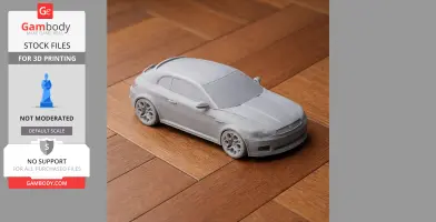 Alfa Romeo Brera - Scale Vehicle STL