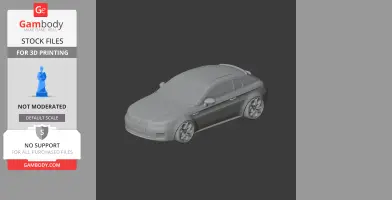Alfa Romeo Brera - Scale Vehicle STL