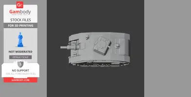 ARL V 39 - Tank Model STL
