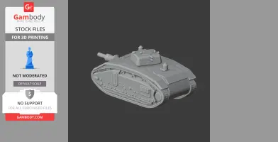 ARL V 39 - Tank Model STL