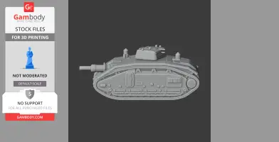 ARL V 39 - Tank Model STL