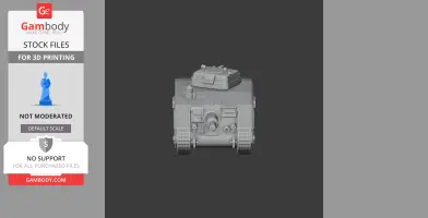 ARL V 39 - Tank Model STL