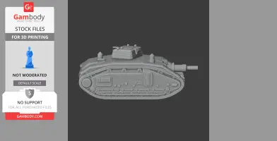 ARL V 39 - Tank Model STL