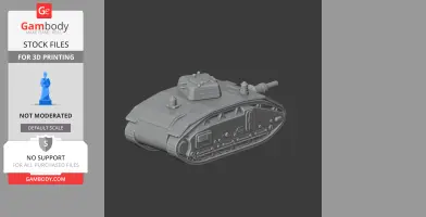 ARL V 39 - Tank Model STL