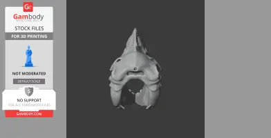 Bullockornis planei Skull - Skull Replica STL