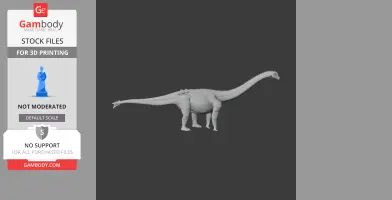 Nebulasaurus - Prehistoric Animal STL