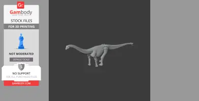 Nebulasaurus - Prehistoric Animal STL
