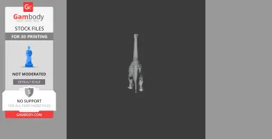 Nebulasaurus - Prehistoric Animal STL
