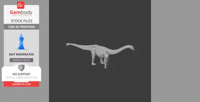 Nebulasaurus - Prehistoric Animal STL