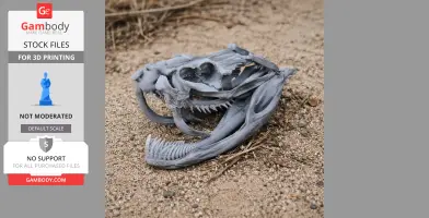 Bushmaster Skull - Skull Replica STL