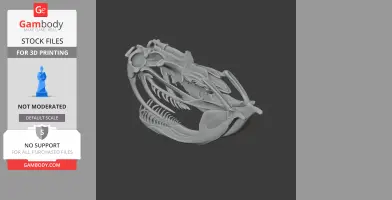 Bushmaster Skull - Skull Replica STL
