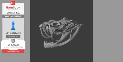 Bushmaster Skull - Skull Replica STL