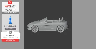 Alfa Romeo Dardo - Scale Vehicle STL